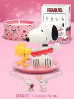 Peanuts™ Snoopy Candle + Jewelry Tray - Peanuts™ Snoopy & Woodstock Necklace Collection
