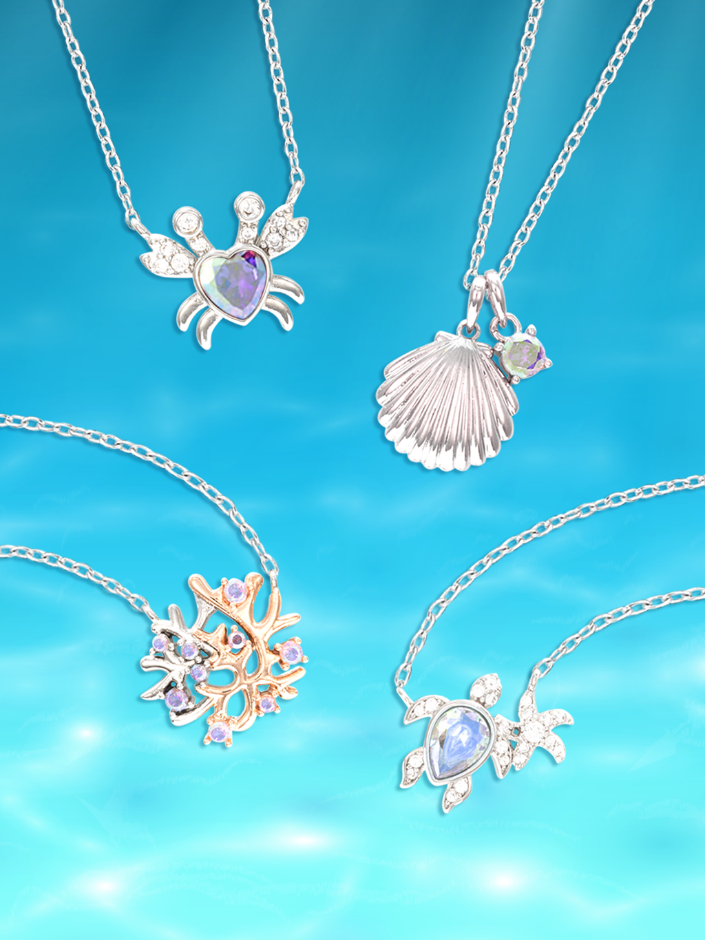 By The Sea Candle - Sea Inspired Necklace Collection
