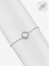 Round Opal Bloom Halo Bracelet
