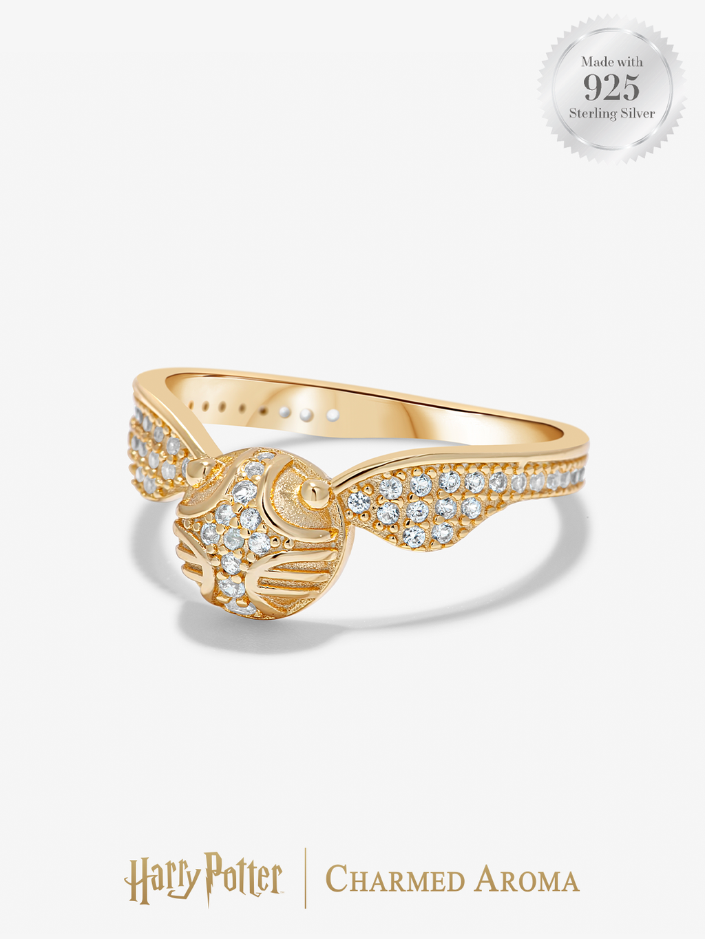 Harry Potter™ Golden Snitch Ring