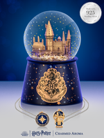 Harry Potter™ Hogwarts Snow Globe Jewelry Candle - 925 Sterling Silver Hogwarts Castle Necklace Collection