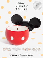 Disney Mickey Mouse Candle - 925 Sterling Silver Mickey Mouse Ring Collection
